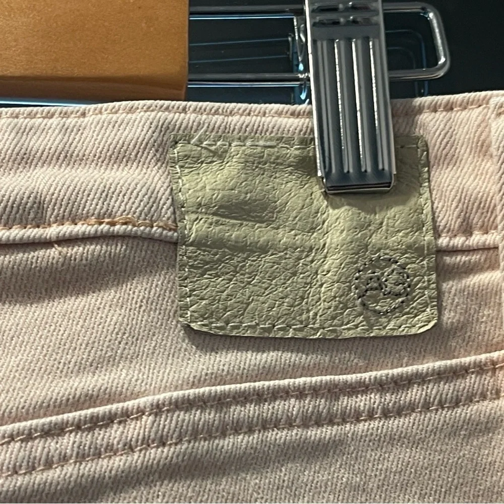 AG Adriana Goldscmeid 90s Relaxed Jeans, Petal Pink, 32”